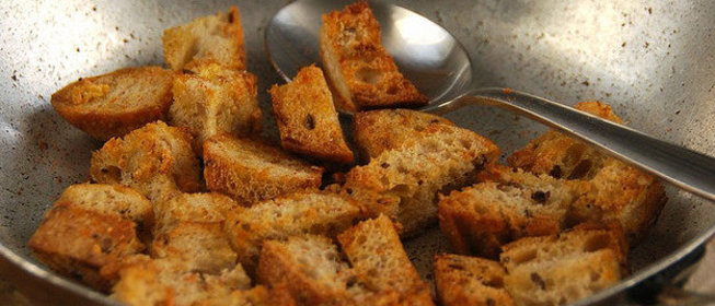 Домашние сухарики