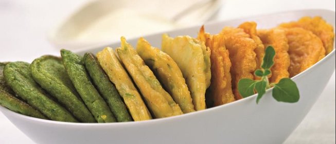 Овощные оладьи