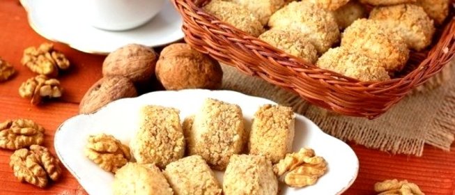 Печенье «Ореховые пенёчки»