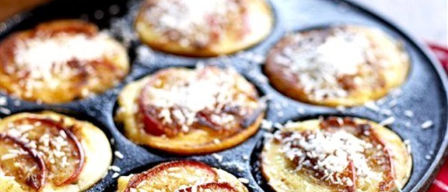 Оладьи с яблоками