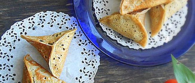 Блинные конвертики