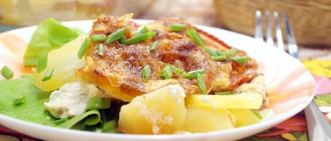 Куриная запеканка «Астория»