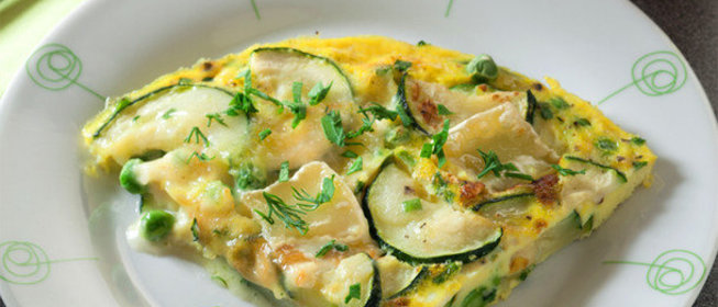 Омлет с овощами