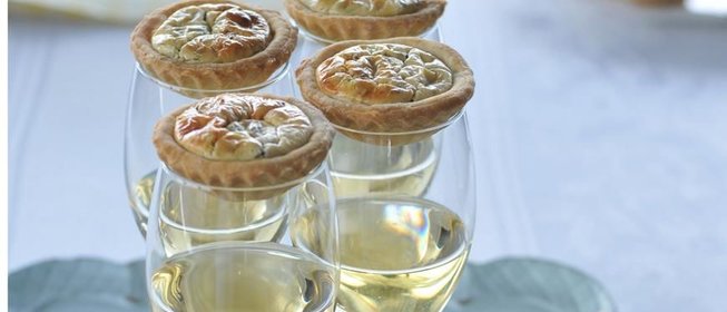 Мини-запеканки из козьего сыра