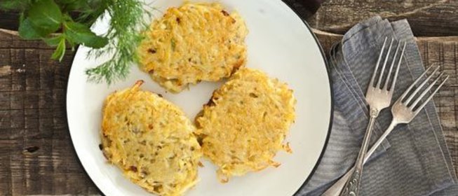 Драники с мясом