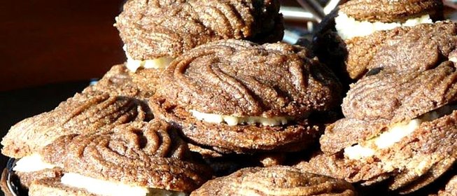 Шоколадно-ванильное печенье