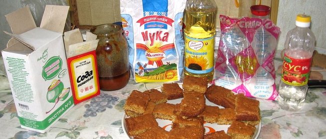 Овсяное печенье на меду