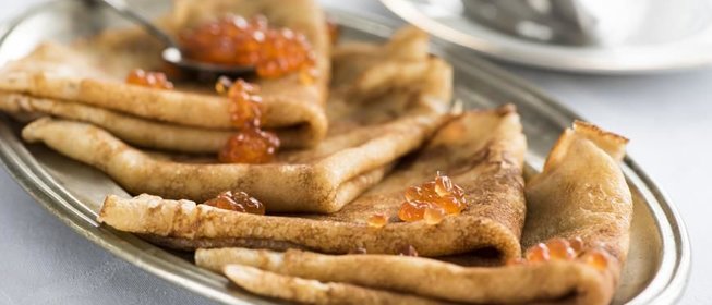 Блины на ряженке