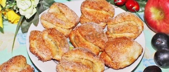 Творожное печенье треугольники