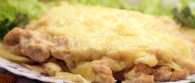 Запеканка картофельная с курицей