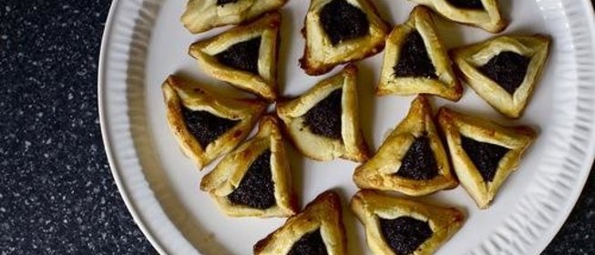 Печенье с маком и изюмом