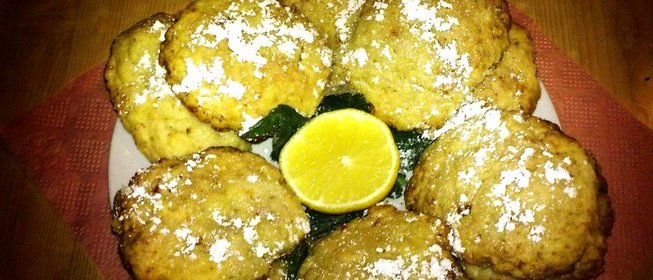 Творожно-лимонное печенье