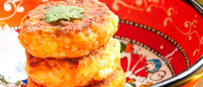 Сырники с морковью, кумином и кориандром