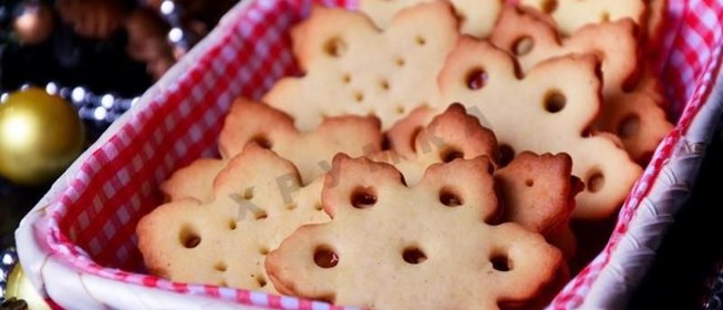 Печенье Снежинки