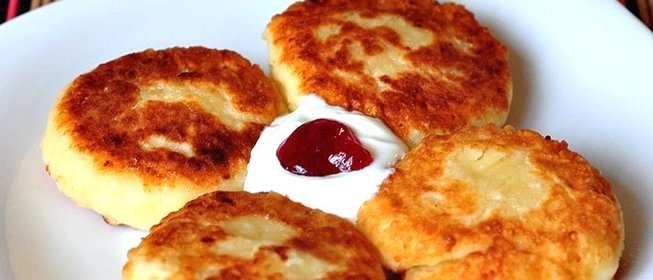 Сырники из творога на сковороде