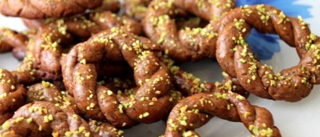 Печенье «Рождественские венки»