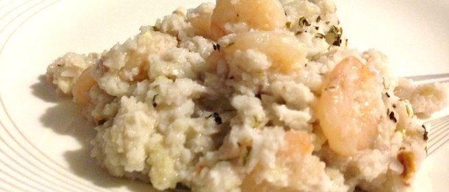 Креветки в кокосово-чесночной заправке по‑полинезийски