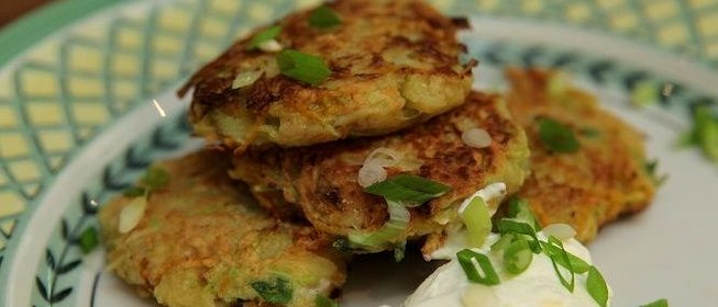 Оладьи из овощей