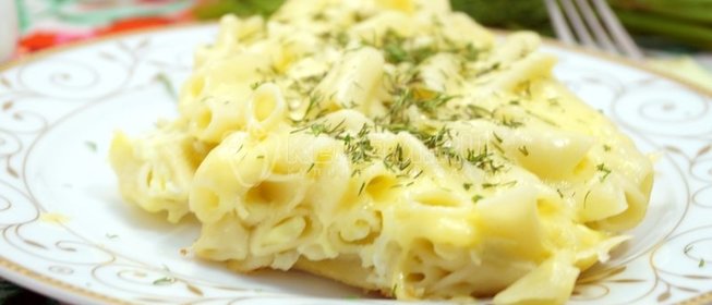 Запеканка из макарон с яйцами