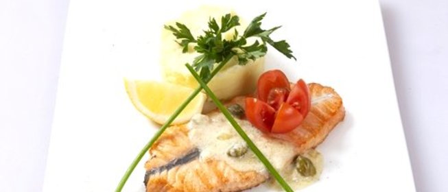 Форель в сливочном соусе