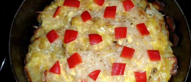 Картофель с сыром запеченные в духовке