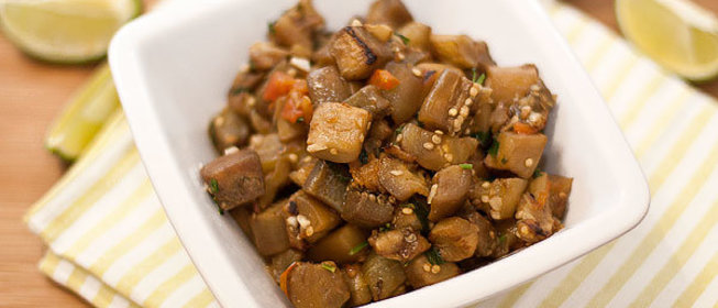 Соте из баклажанов