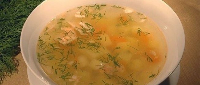 Уха из брюшек семги