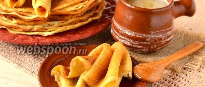 Тонкие блины на кефире
