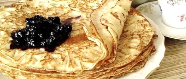 Блины на молоке