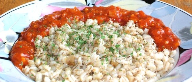 Перловая каша на воде