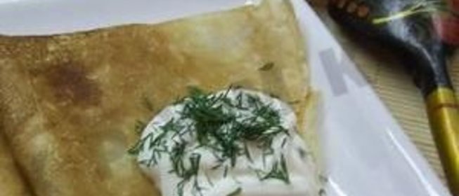 Капустные блины с капустой