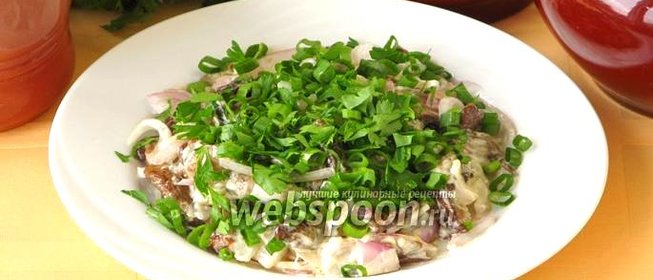 Закуска из белых грибов