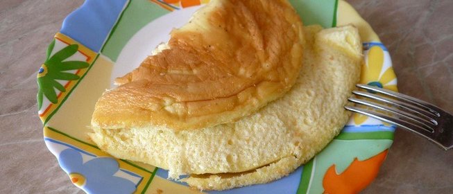 Омлет на майонезе