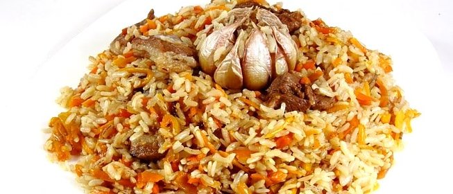 Плов с говядиной по-восточному