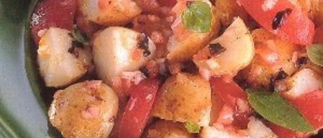 Картофель в итальянской заправке