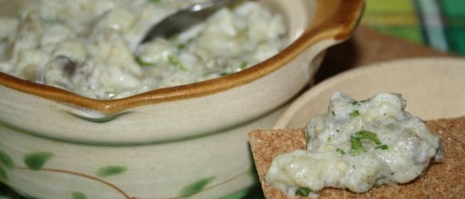 Баклажанно-йогуртовая намазка