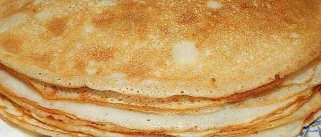 Блины на скорую руку скородумки