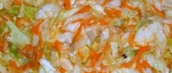 Квашеная капуста классическая