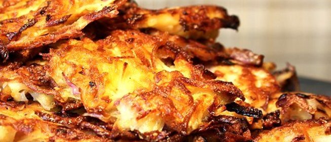Картофельные оладьи