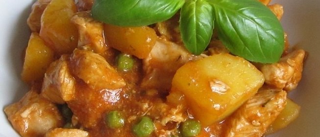 Рагу из картофеля и мяса