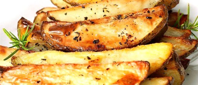 Жареный картофель с шалотом