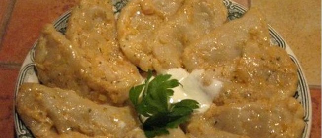 Вареники с кабачками