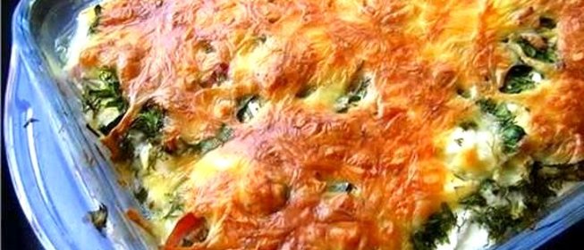 Запеканка из капусты брокколи