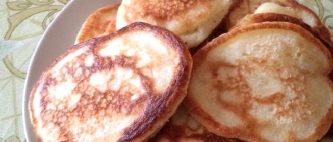 Оладьи на воде с дрожжами