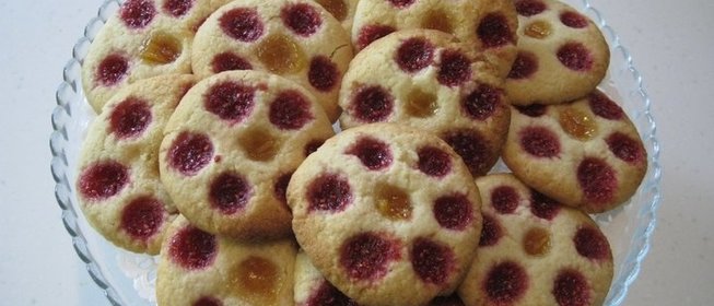 Цветочное печенье