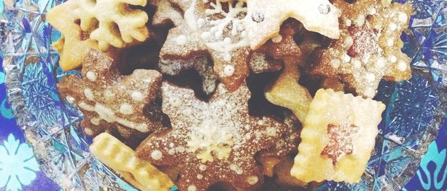 Рождественское печенье на желтках