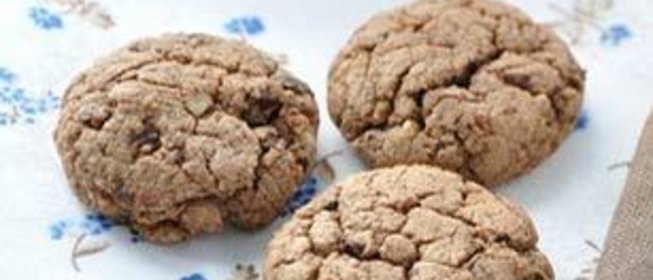 Двойное шоколадно-кофейное печенье