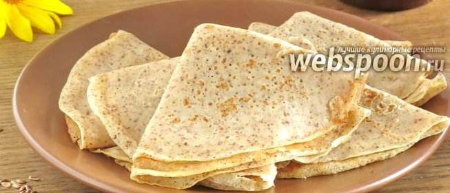 Льняные блины