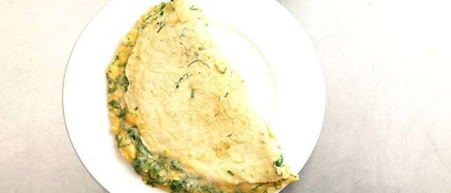 Омлет с мукой