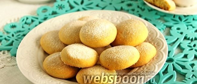 Песочное печенье с кукурузной мукой